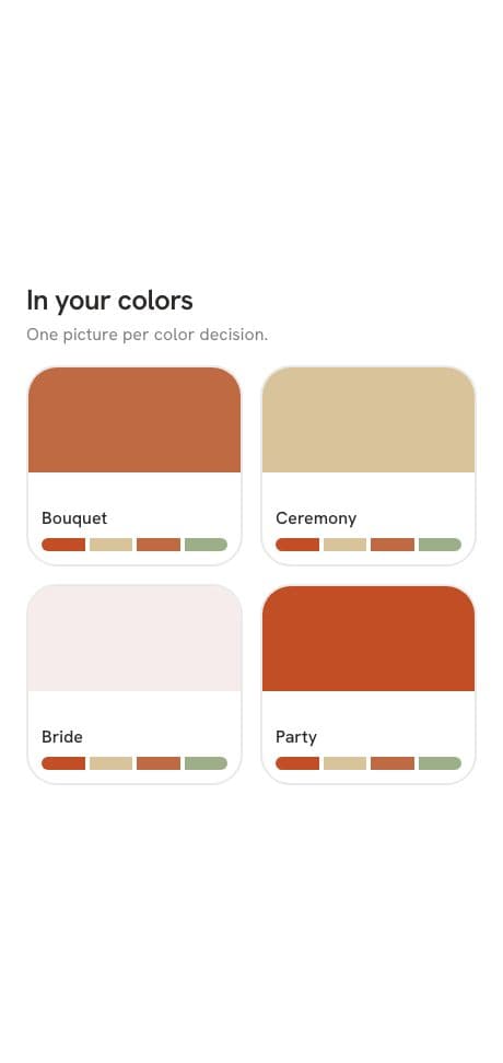Mood Board — see your colors on every part