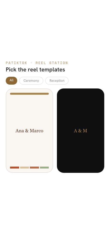 Patiktok — pick a vertical look you love
