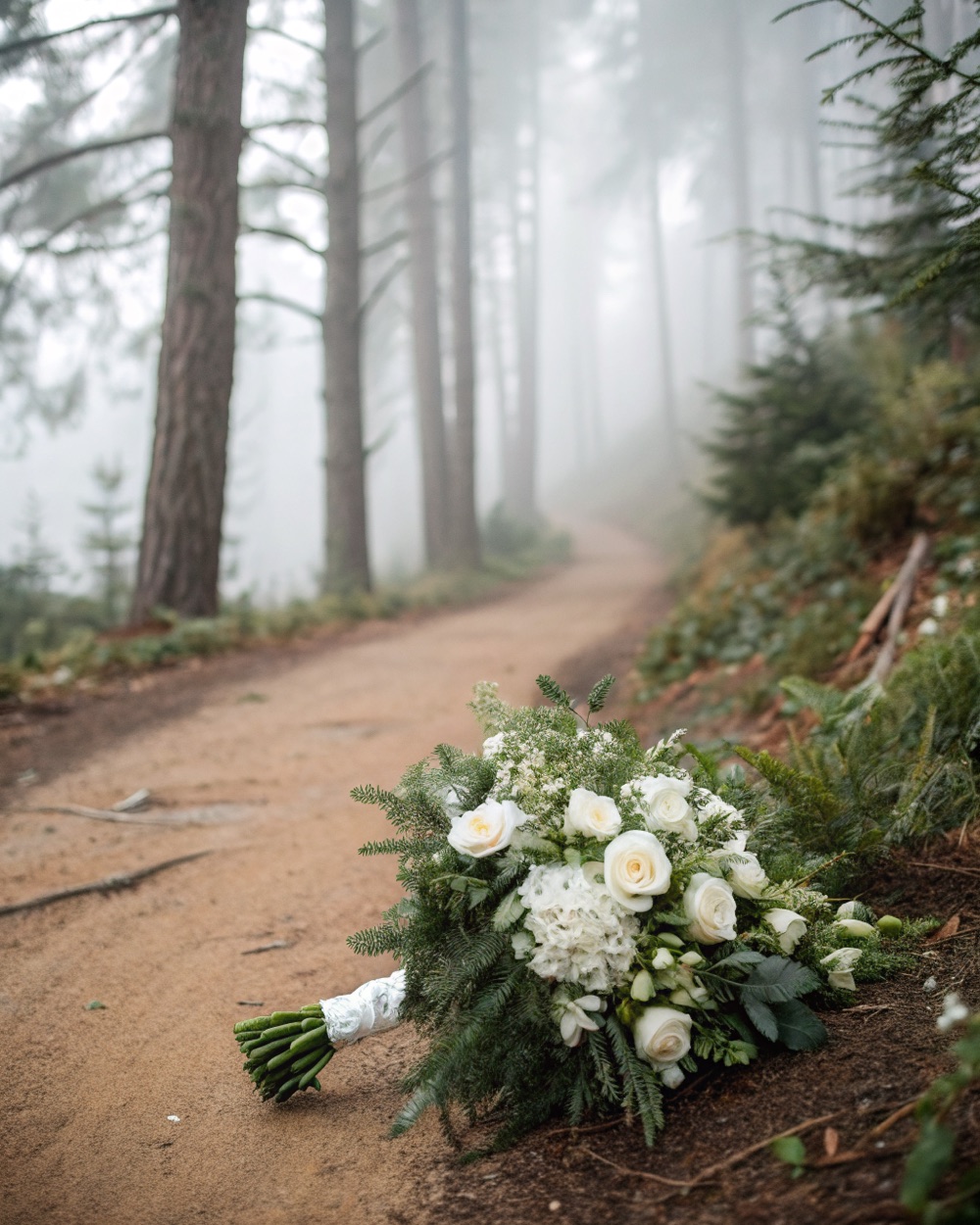 Greens in the mist